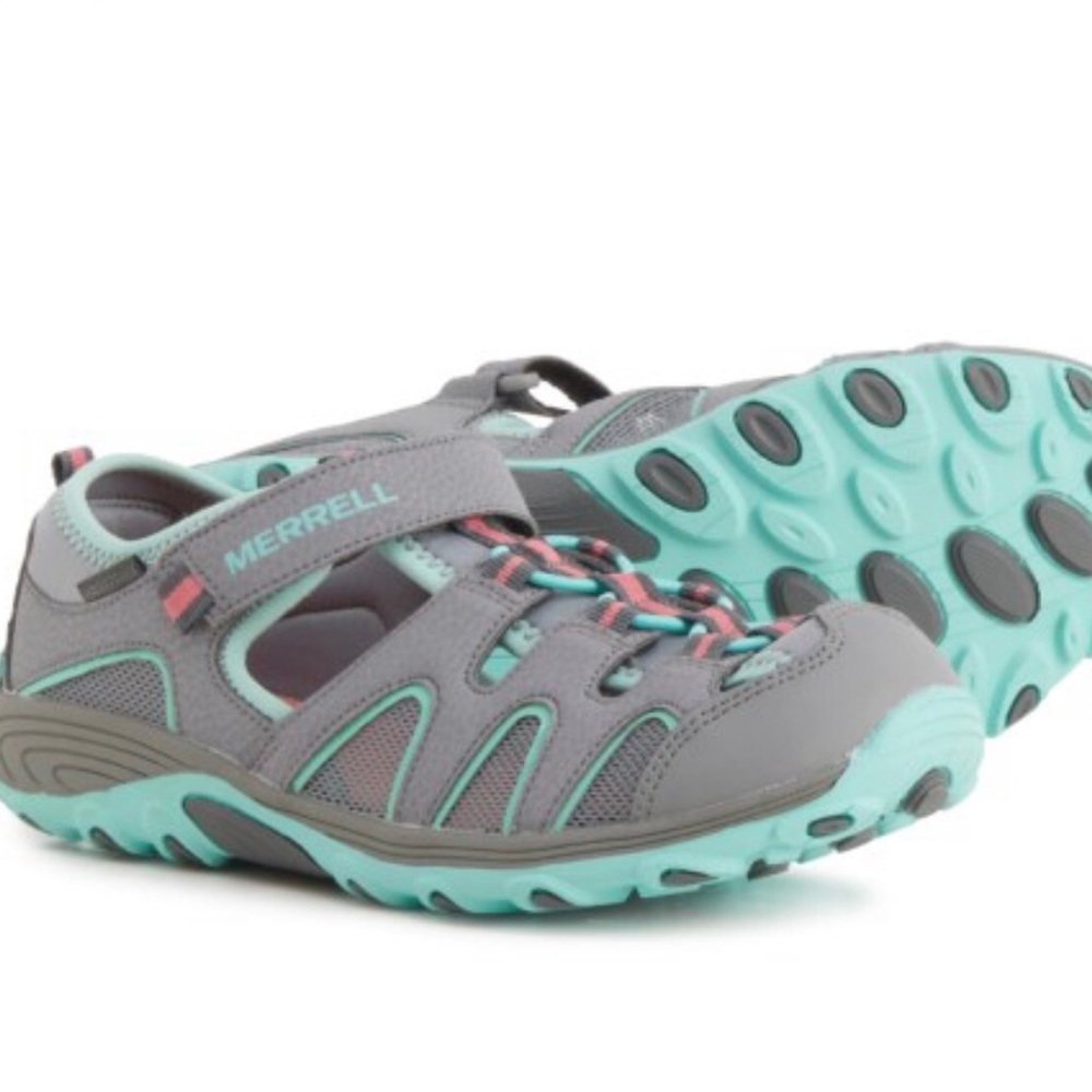 Big Kids Merrell Hydro H2O Hiker Sport Sandals (Girls size 1)
